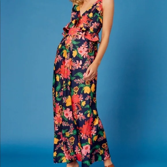 chinese dress ladies Cabana V-Neck Maxi, Coral FINAL SALE – FRANKIE + COCO